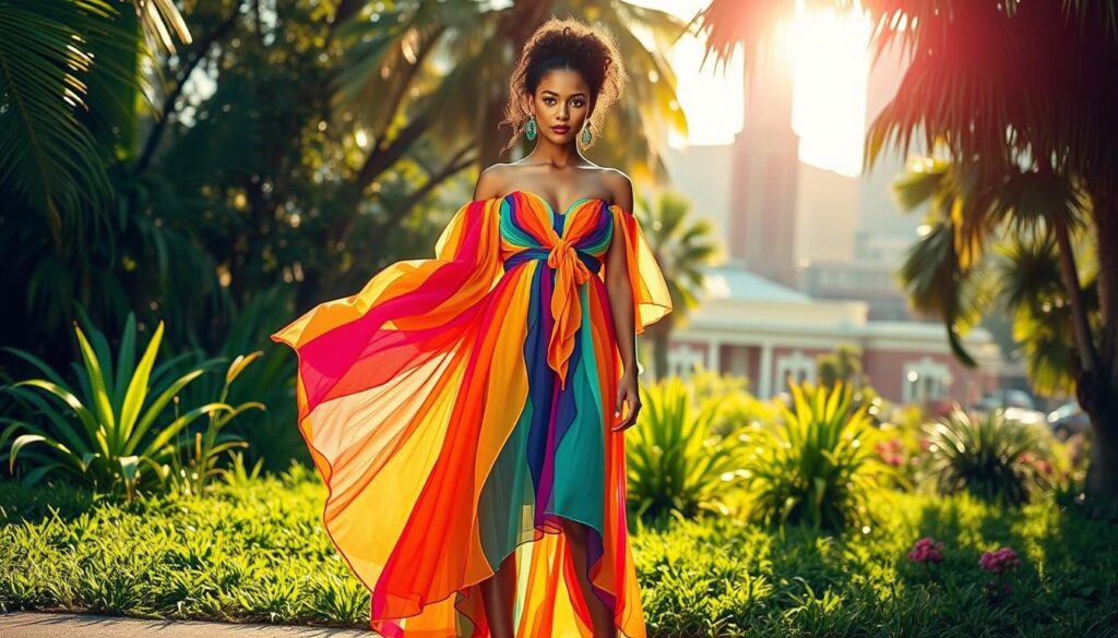 how to style colorful outfits